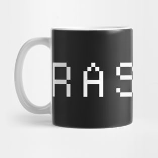 RASTER Arcade Machine Text Mug